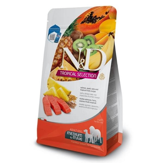Picture of N&D Tropical Dog Adult Medium Maxi Salmon